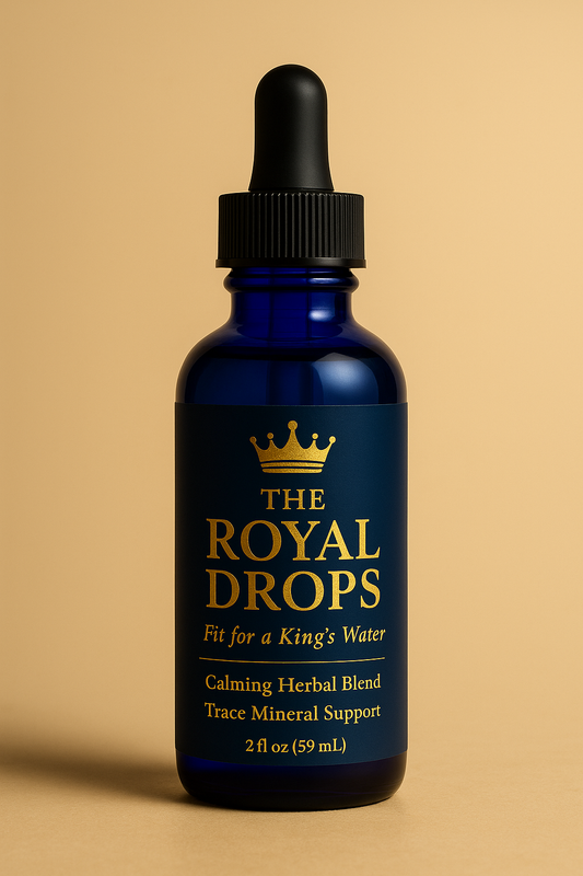 The Royal Drops – Calming Mineral Water Enhancer for Dogs